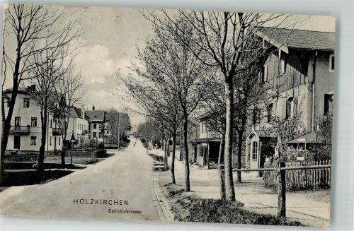 Holzkirchen 1911 Bahnhofstraße