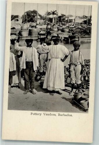 Barbados - Pottery Vendors Tonwaren Verkäufer