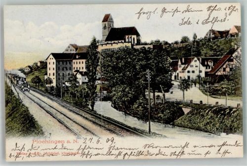 Plochingen 1909 Eisenbahn