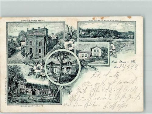 Bad Stuer 1898 Kurhaus Villa Barocy Villa Suerssen