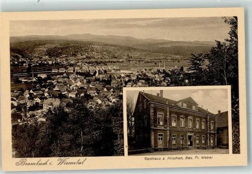 Brombach Gasthaus zum Hirschen