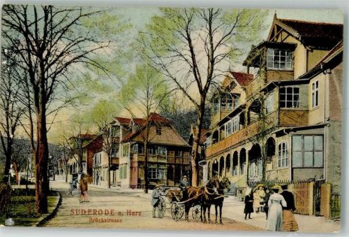 06507 O4302 Bad Suderode - Brückstraße Kutsche