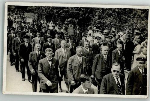 Cham Festzug Gesangsverein Cham Ort handschriftlich
