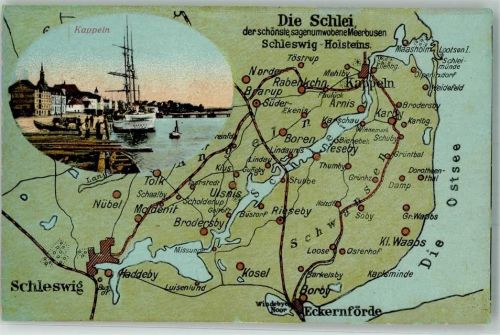 Kappeln Segelschiff Hafen