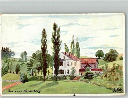 Wartenberg 1914 Gruß aus Wartenberg sign. Zeis