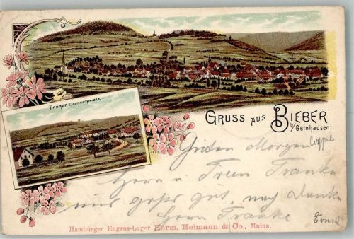 Bieber 1898 Früher Eisenschmelz