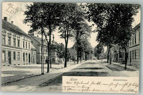 Haan 1906 Kaiserstrasse