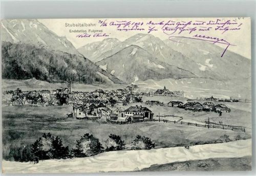 Fulpmes 1904 Stubaitalbahn