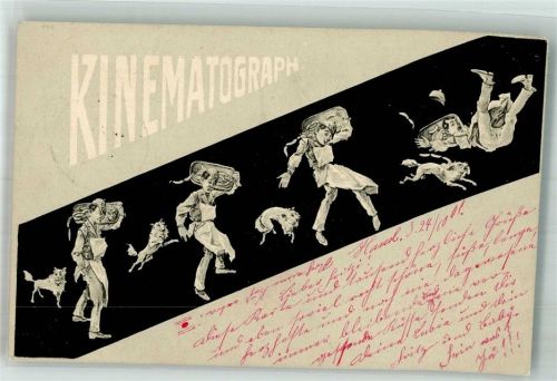 1901 Kinematograph bewegte Bilder