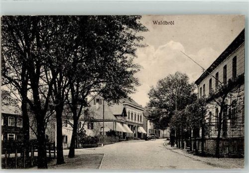 51545 W5220 Waldbröl 1918 - Ortsstraße