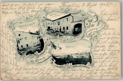 94078 W8393 Freyung , Niederbay 1903 - Gasthaus zur Glocke