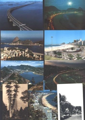 Rio de Janeiro Lot mit 14 div AK