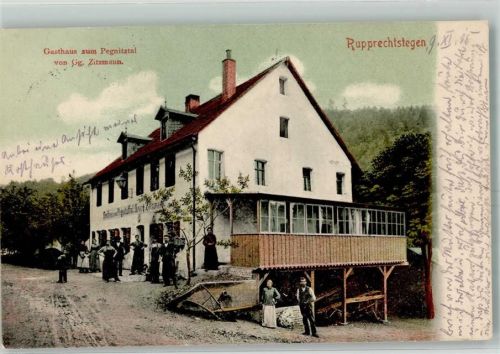 Rupprechtstegen 1915 Gasthaus zum Pegnitztal