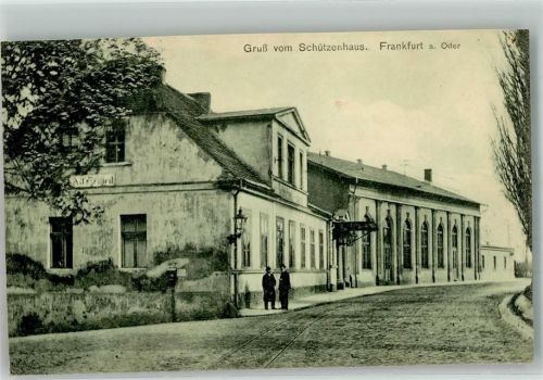 Frankfurt 1911 Gasthaus Schützenhaus