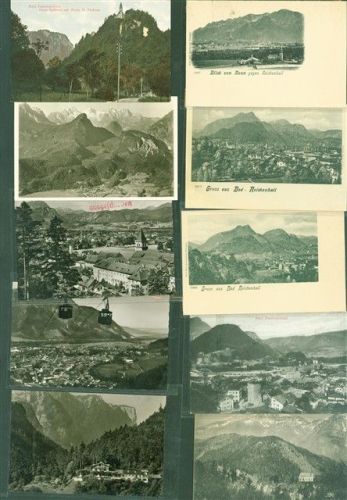 W8230 Bad Reichenhall Lot mit 25 AK Originale aus dem Archiv des Metzverlages teils Klebereste rückseitig Mönch Posten 21 bis 100 AK