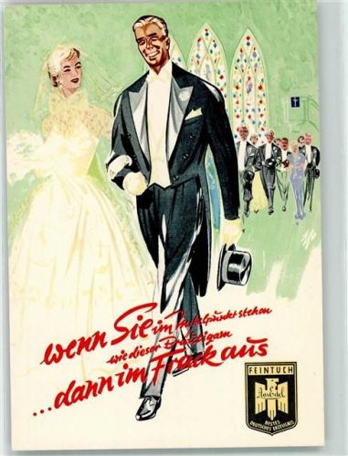 Feintuche AarEdel Hochzeit AK