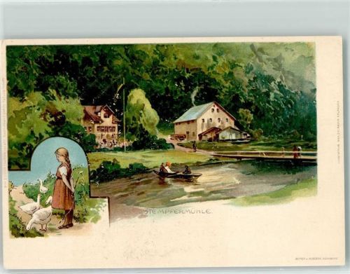 Stempfermühle Gänsemagd Gänse
