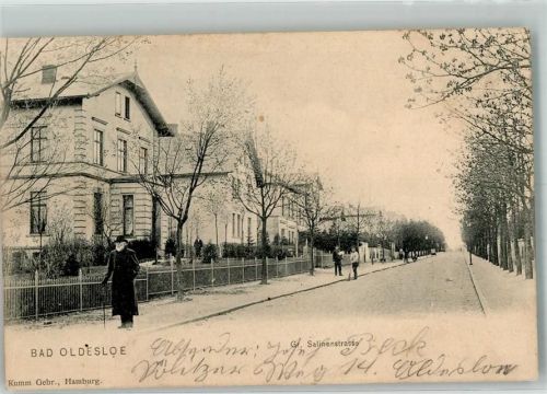 Bad Oldesloe 1903 Große Salinenstraße Villen