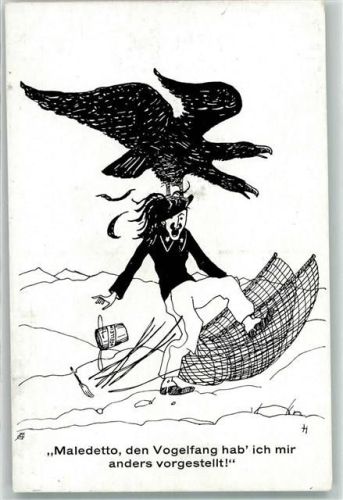 1954 Anti - Maledetto, den Vogelfang hab ich mit anders vorgestellt