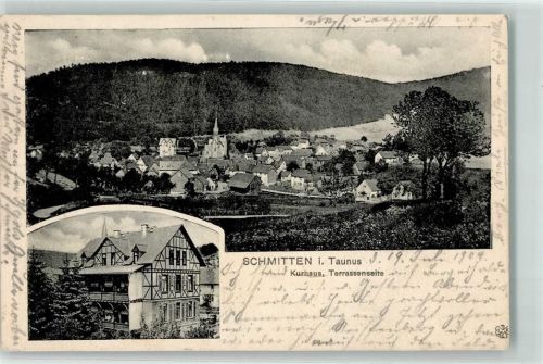 61389 W6384 Schmitten , Taunus 1904 - Kurhaus Kirche