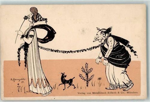 Römer Karikatur AK Hengeler, A. 1898