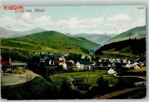 Hasel 1908 Gruss Kirche