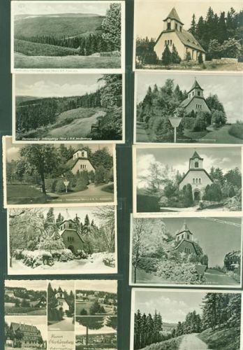 01773 O8242 Oberbärenburg Lot mit 24 AK einige mehrfach