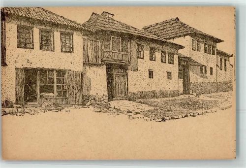 Sarajevo 1918 sign. Berger Ort lt. Verlag