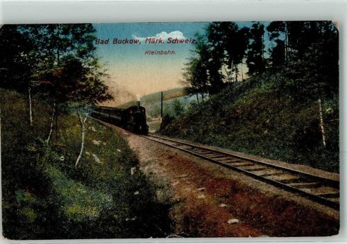 15377 O1276 Buckow , Märkische Schweiz 1919 - Kleinbahn Eisenbahn Lok