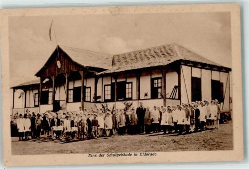 eins der Schulgebäude in Eldorado Misiones