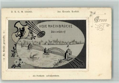 Düsseldorf Neue Rheinbrücke
