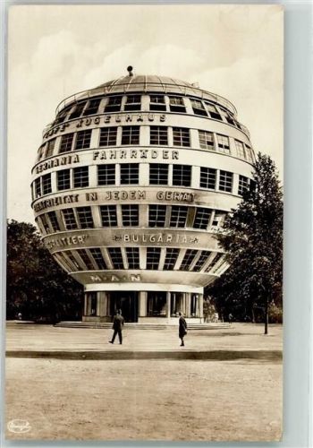 Dresden 1928 Jahresschau Deutscher Arbeit , das Kugelhaus von Architekt Claude-Nicolas Ledoux