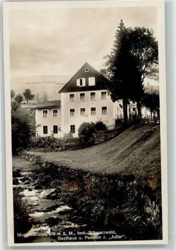 79674 W7868 Muggenbrunn - Gasthaus Pension Zum Adler