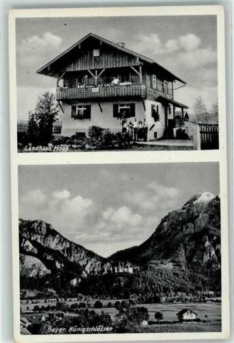 Schwangau Landhaus Hogg Bayer. Königsschlösser Schloss Neuschwanstein