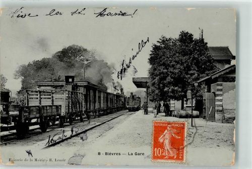 91570 Bievres - Bahnhof Eisenbahn