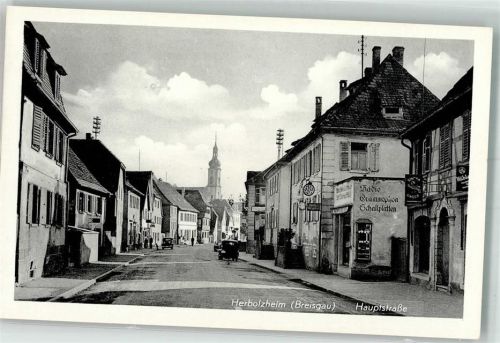 Herbolzheim Hauptstraße Oldtimer