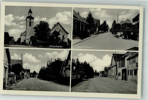 Altenheim Bahnhofstraße Hauptstraße Oldtimer