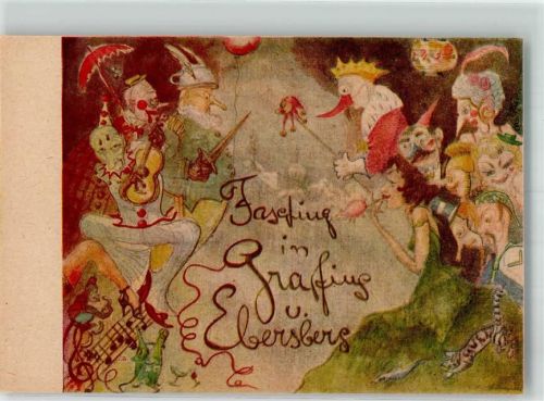 Grafing sign. Maydell Fasnacht in Grafing und Ebersberg