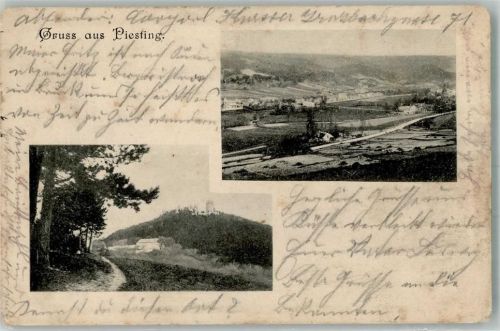 Markt Piesting 1915 Ruine