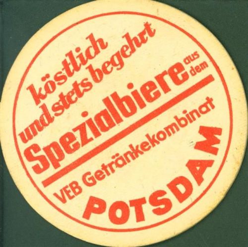 Potsdam VEB Getränkekombinat Spezialbiere
