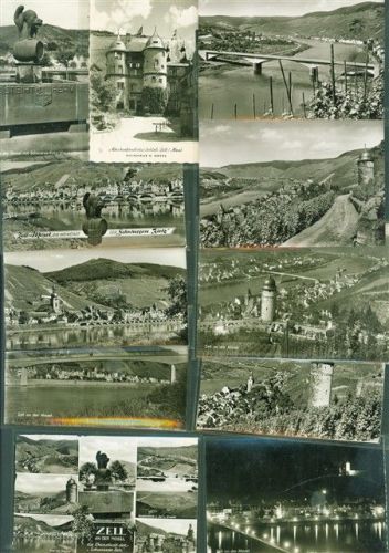 56856 W5583 Zell Mosel Lot mit 25 AK Originale aus dem Archiv des CEKADE-Verlages alle beschnitten wenige mehrfach