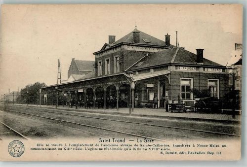 Sint-Truiden Gebrauchsspuren Bahnhof
