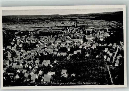 Echterdingen Fliegeraufnahme Echterdingen
