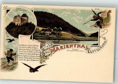 Nittenau Veste Stockenfels Marienthal