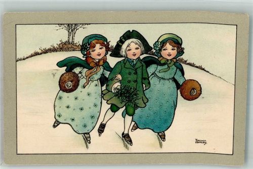 Schlittschuhe Mädchen Muff Verlag Dondorf Nr. 491