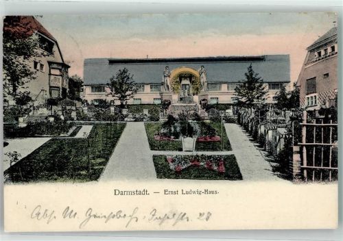 Darmstadt 1909 Jugendstil Ernst Ludwig Haus