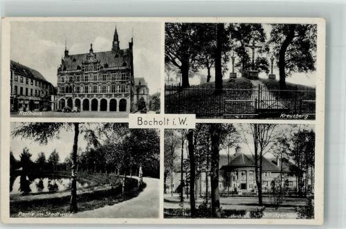 46395 W4290 Bocholt - Rathaus Im Stadtwald Schützenhaus Kreuzberg