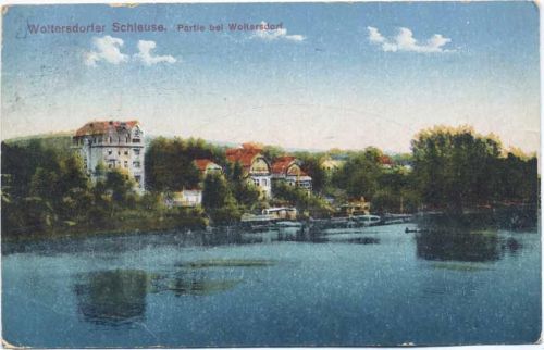 15569 O1255 Woltersdorf 1928 - Woltersdorf, Woltersdorfer Schleuse.,Max OBrien