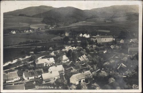 um 1930/40 Weißkirchen: Luftbild, Ansicht