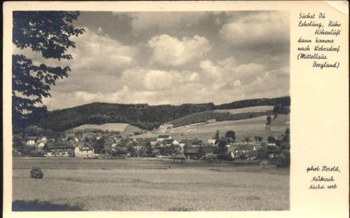 um 1930/40 Wehrsdorf: Ansicht,Photo-Herold